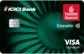 Emirates Skywards ICICI Bank Emeralde Credit Card - VISA