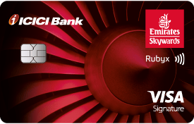 Emirates Skywards ICICI Bank Rubyx Credit Card - VISA