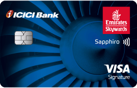 Emirates Skywards ICICI Bank Sapphiro Credit Card - VISA
