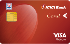 ICICI Bank HPCL Coral Credit Card - VISA