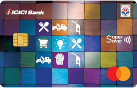 ICICI Bank HPCL Super Saver Credit Card - MASTERCARD