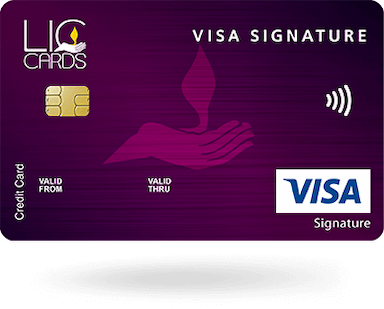 LIC AXIS BANK SIGNATURE Credit Card