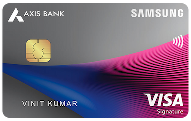 SAMSUNG AXIS BANK SIGNATURE Credit Card