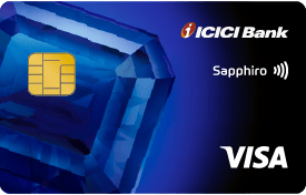 ICICI Bank Sapphiro Credit Card - VISA