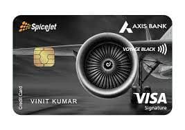 SPICEJET AXIS BANK VOYAGE BLACK Credit Card