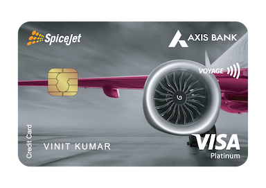 SPICEJET AXIS BANK VOYAGE Credit Card